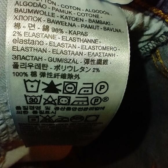 Levis 514 Straight Leg Fit Blue Medium Wash Denim Jeans Men's sz 42x32. - Picture 8 of 8